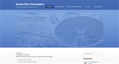 Desktop Screenshot of caroledion-orientation.com